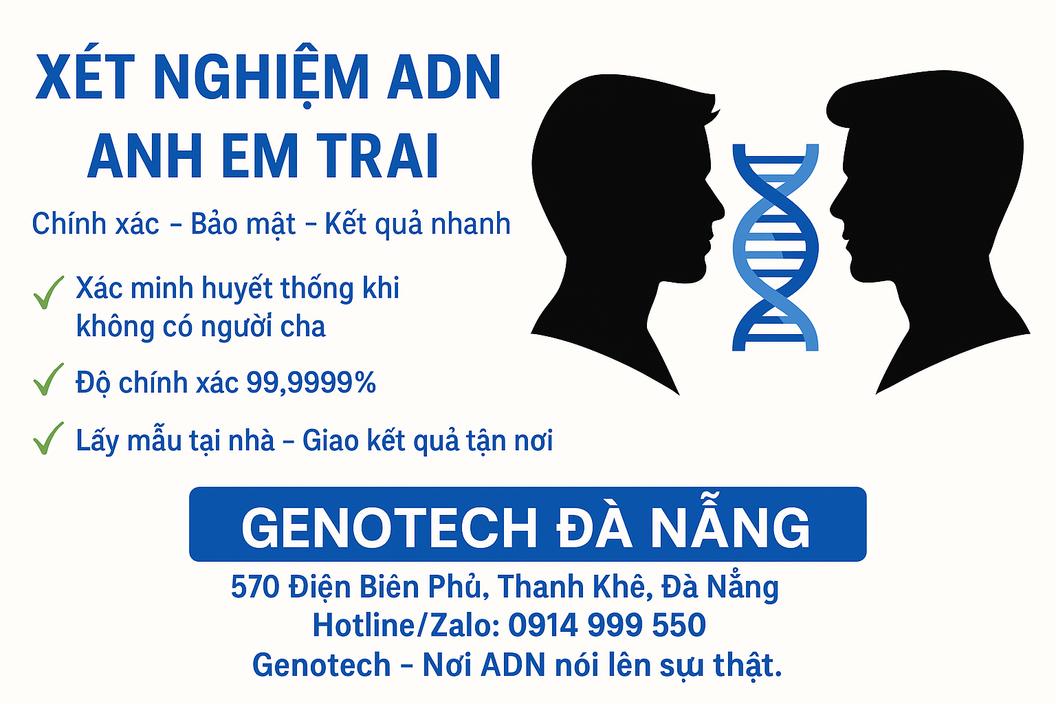 Xét Nghiệm ADN Anh Em Tại Đà Nẵng